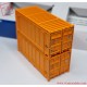 PT TRAINS PT820805 - Set 2 x Container 20 piedi OT DP - DPRE900110 7 + DPRE900206 3