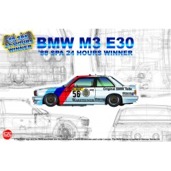 NuNu - PN24017 -  BMW M3 E30 1988 Spa 24 Hours Winner