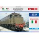 PIKO PK97467 - FS - E.428.037 FS di di Prima Serie con Prese d'Aria Basse, Dep. Loc. Livorno, DC,  ep. IV.