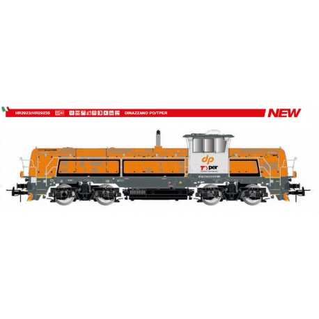 Rivarossi HR2923S - Dinazzano Po/TPER, locomotiva diesel EffiShunter 1000, livrea arancio/grigia, DCC-SOUND, ep. VI.