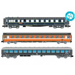 ARNOLD - In prenotazione - HN4467 - FS - Set di 3 carrozze "Alpen-Express" Roma - Monaco di Baviera, ep. IV