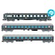 ARNOLD - In prenotazione - HN4469 - FS - Set di 3 carrozze per treno espresso, ep. IV