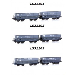 L.S. Models - In prenotazione - LS31* + LS32* - Carri DMH+DM - diverse amministrazioni, ep. III e IV.